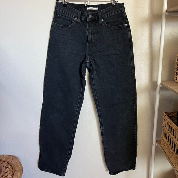Levi's Black '94 Baggy Jeans Women's Size 27 - Picture 1 of 4